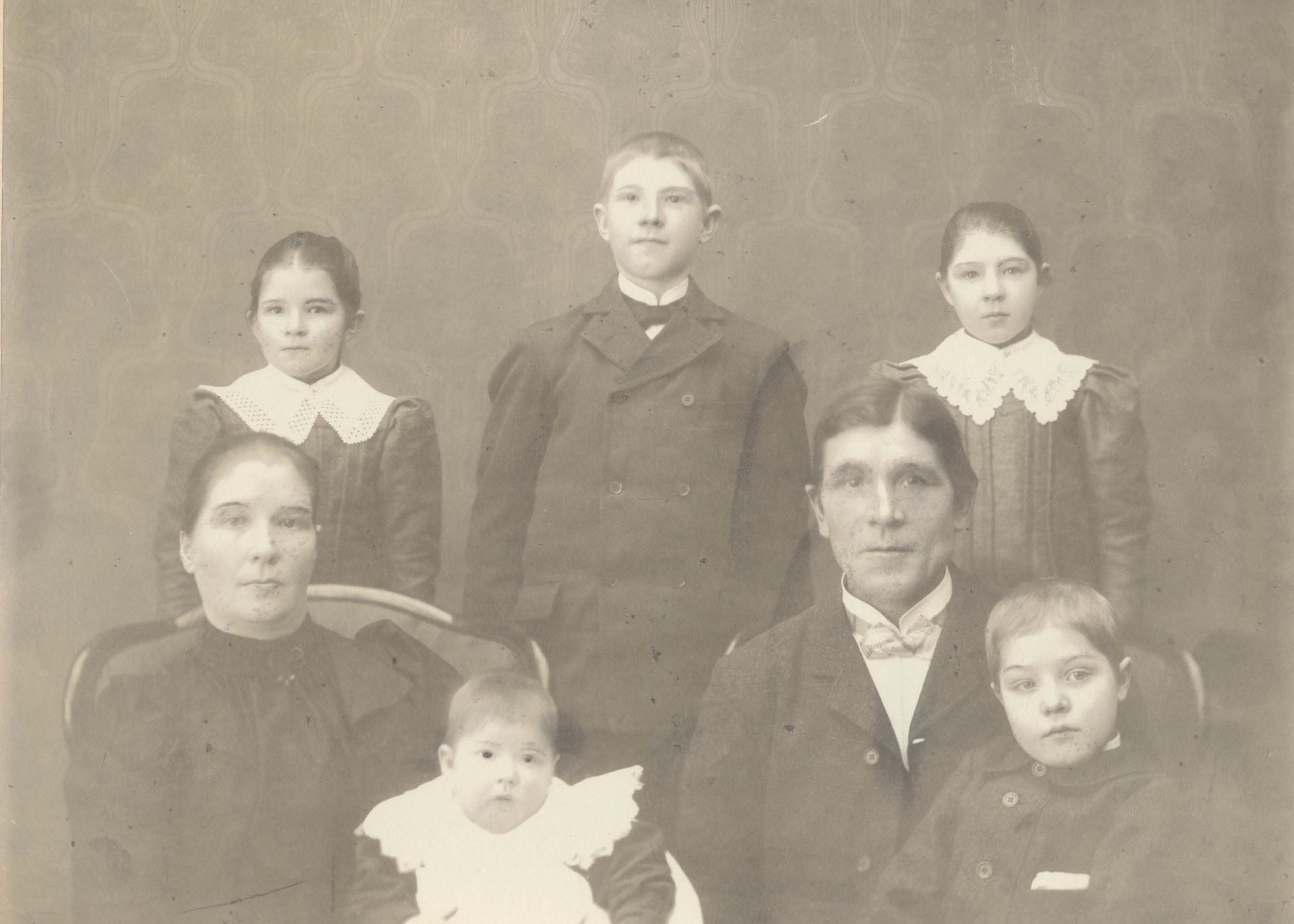 Familjen Öberg 1907