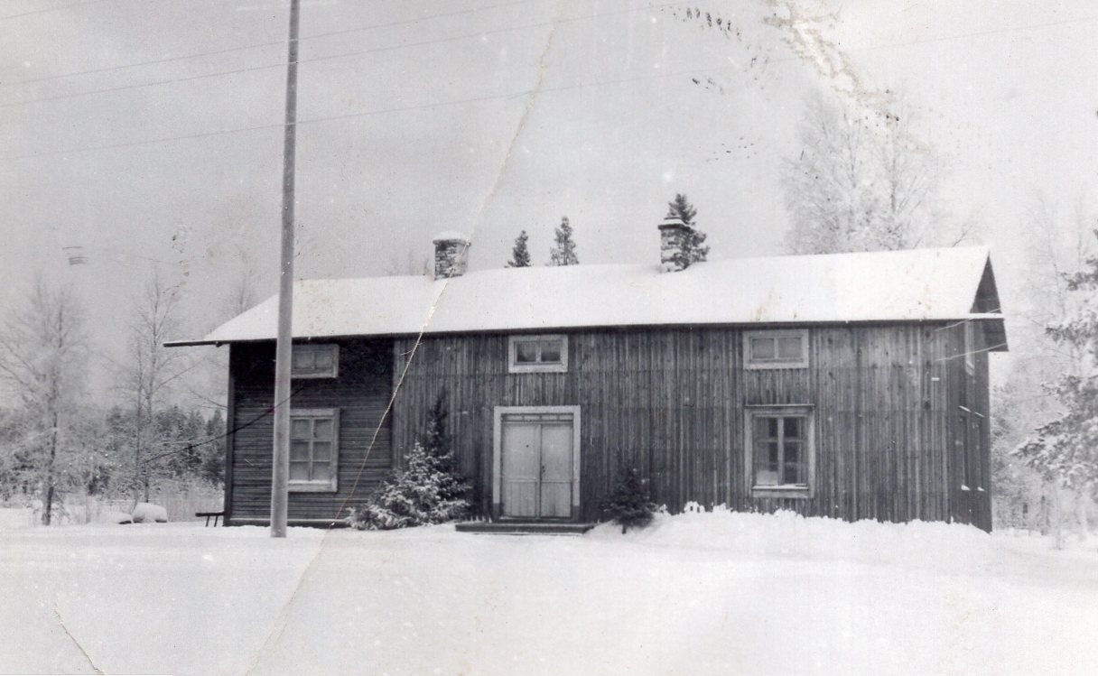 Min hemgård omkr 1941