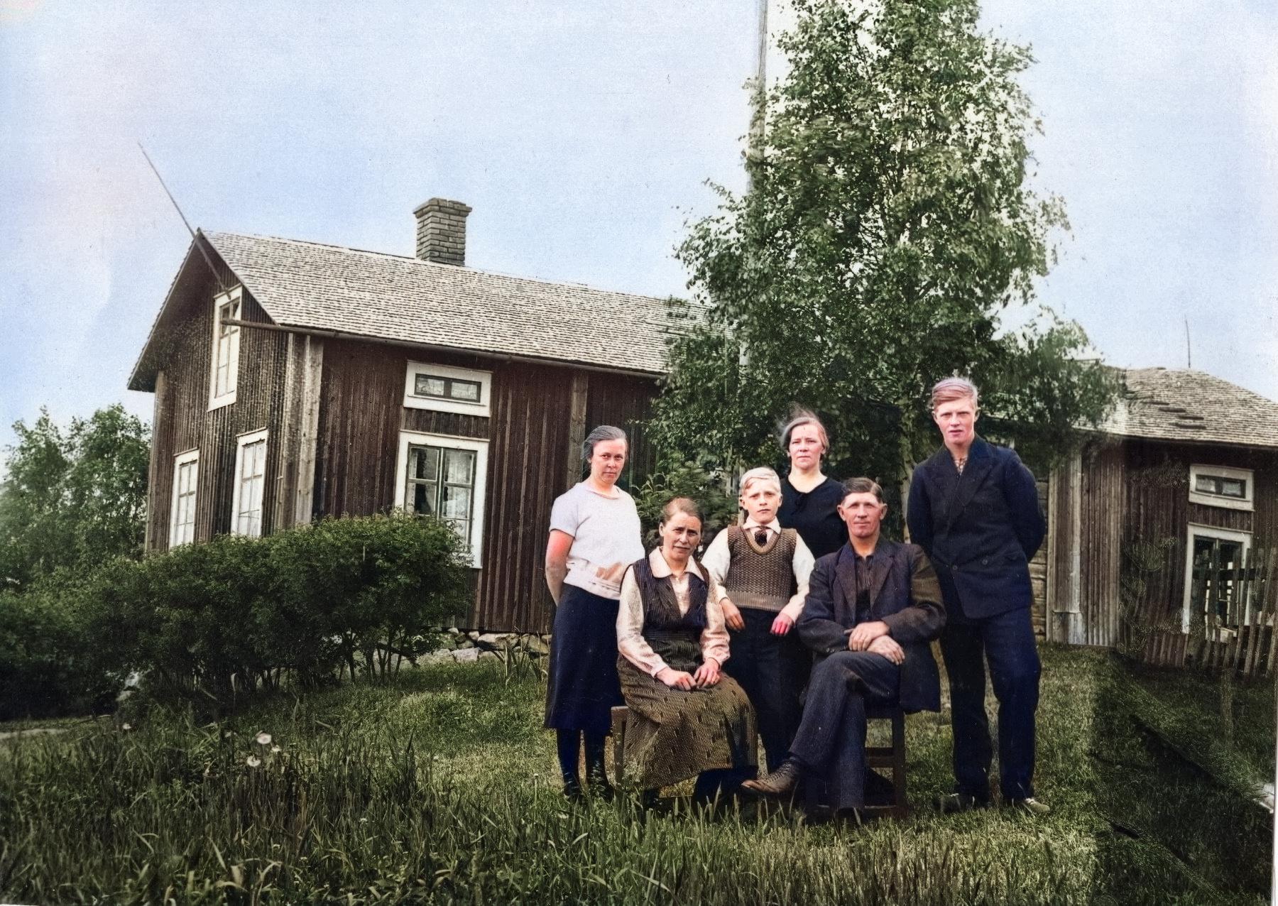Familjen Öberg 1936